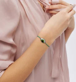 Grand Vert macrame bracelet