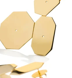 Hexagon and Octagon earrings