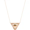 Isida Petit amber diamond necklace