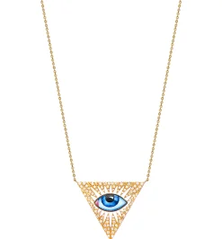 Isida Petit Bleu diamond necklace
