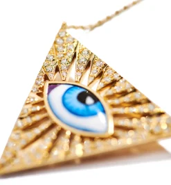 Isida Petit Bleu diamond necklace
