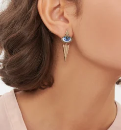 Isida Petit Bleu diamond earrings