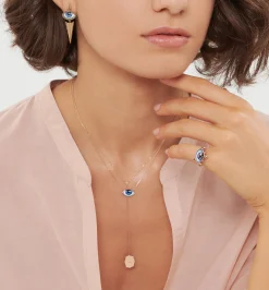 Isida Petit Bleu diamond earrings