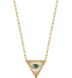 Isida Petit Vert diamond necklace