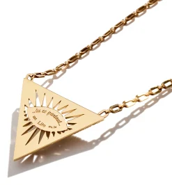 Isida Petit Vert diamond necklace
