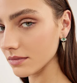 Isida Petit Vert diamond earrings