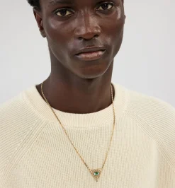 Isida Petit Vert diamond necklace Pour Homme
