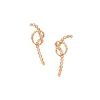 Knot earrings