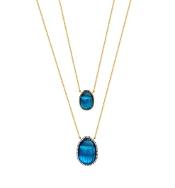 Luna Escapulario diamond men's necklace