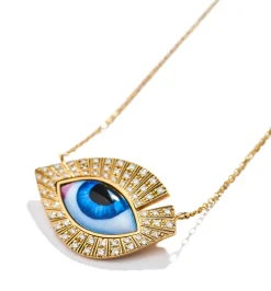 Mexican Petit Bleu diamond necklace