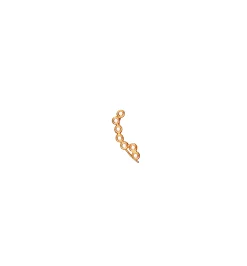 Middle cardio left earring
