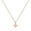 Mini Diamond Cross necklace