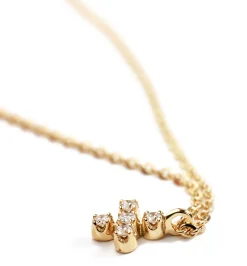 Mini Diamond Cross necklace