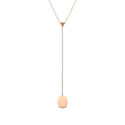 Mini Mirror diamond necklace