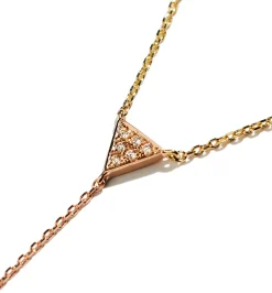 Mini Mirror diamond necklace