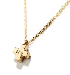 Mini Ruby Cross necklace