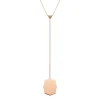 Mirror diamond necklace
