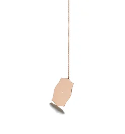 Mirror diamond necklace