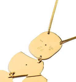 Multi shaped diamond necklace