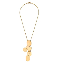 Multi shaped diamond necklace