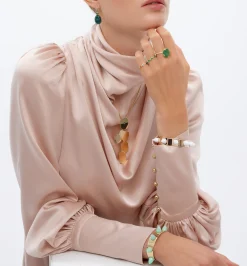 Multi shaped diamond necklace