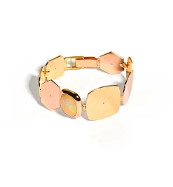 Multi shaped opal bracelet