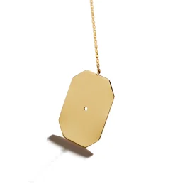 Octagon diamond necklace