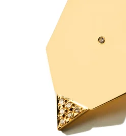 Octagon diamond necklace