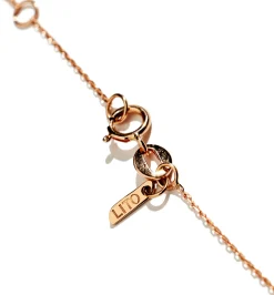 Octagon diamond necklace