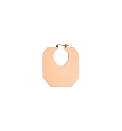 Octagon earring