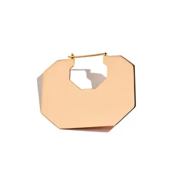 Octagon earring