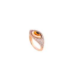 Petit Ambre chevalier diamond ring