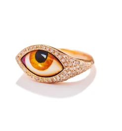 Petit Ambre chevalier diamond ring