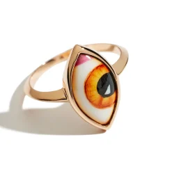 Petit Ambre chevalier ring