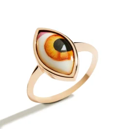 Petit Ambre chevalier ring