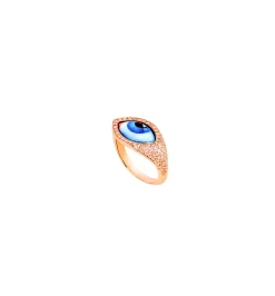 Petit Bleu chevalier diamond ring