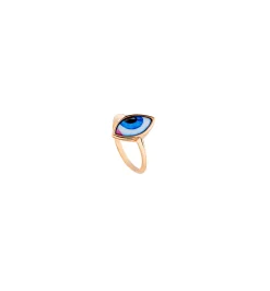Petit Bleu chevalier ring