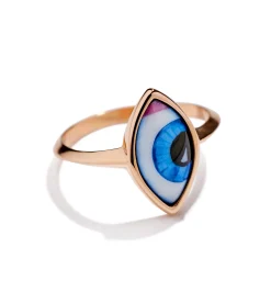 Petit Bleu chevalier ring