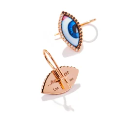 Petit Bleu diamond earrings