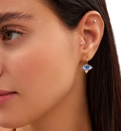 Petit Bleu diamond earring