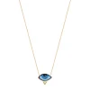 Petit Bleu diamond necklace