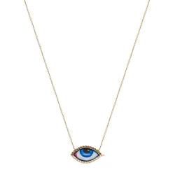 Petit Bleu diamond necklace