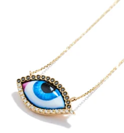 Petit Bleu diamond necklace