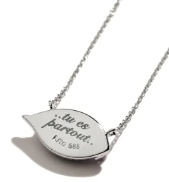Petit Bleu diamond necklace