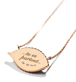 Petit Bleu diamond necklace
