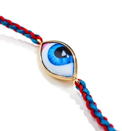 Petit Blue macrame bracelet Pour Homme