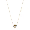 Petit Jaune diamond necklace