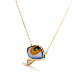 Petit Jaune diamond necklace