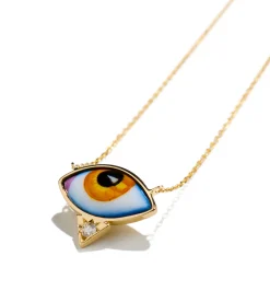 Petit Jaune diamond necklace