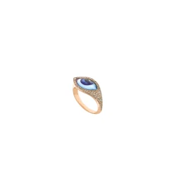Petit Mauve chevalier diamond ring